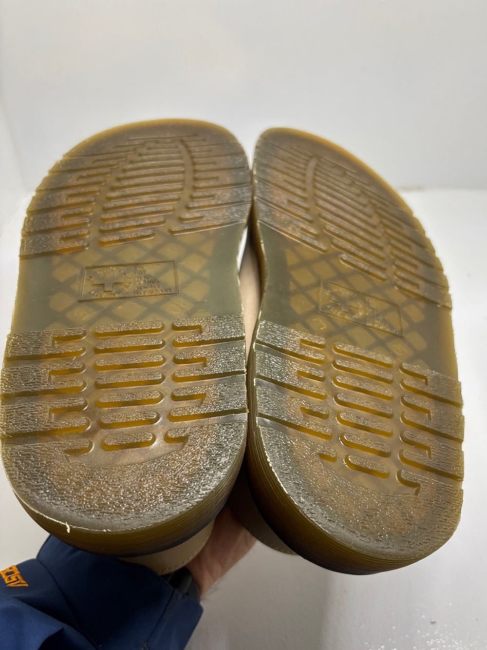Dr. Martens Jorge II Slingback Mule Suede Beige Tan Men’s 11 EU45 Comfort Clog - Picture 12 of 14